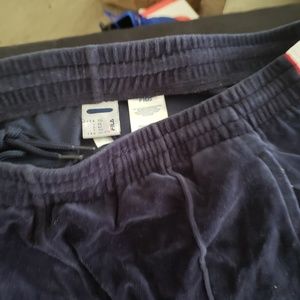 VELOUR FILA SWEAT PANTS